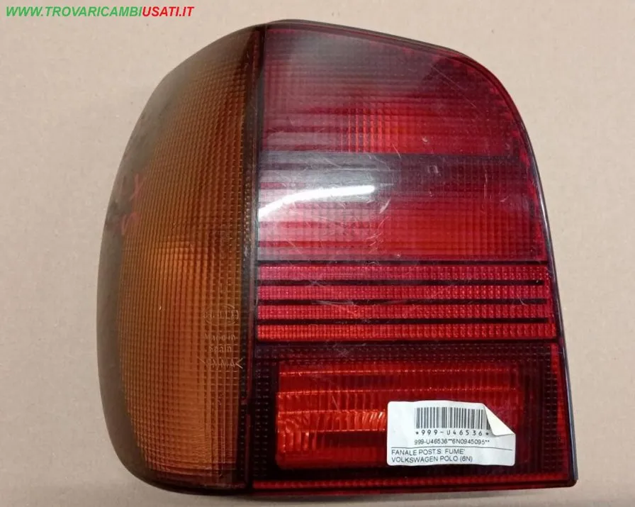 FANALE POST.S. FUME' VOLKSWAGEN POLO (6N)