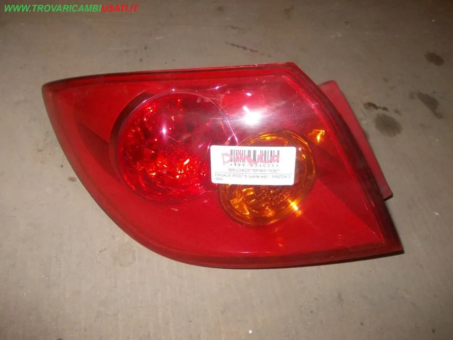FANALE POST.S.(parte est.) MAZDA 3 (BK)