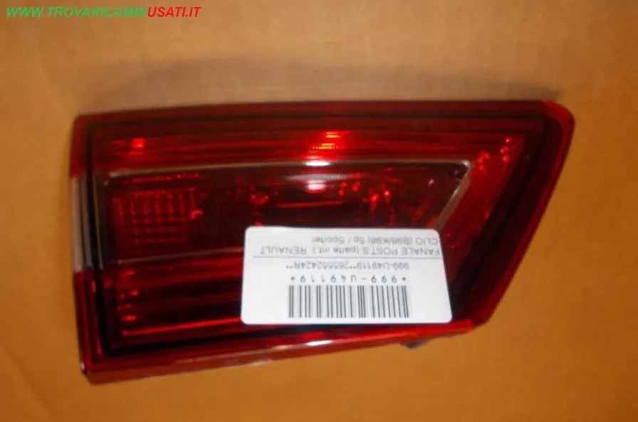FANALE POST.S.(parte int.) RENAULT CLIO (B98/K98) 5p / Sporter