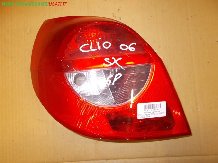 FANALE POST.S. RENAULT CLIO (C65/B65) Storia