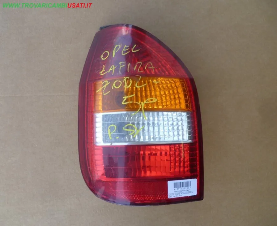 FANALE POST.S. ROSSO/ARANCIO OPEL ZAFIRA (T98)