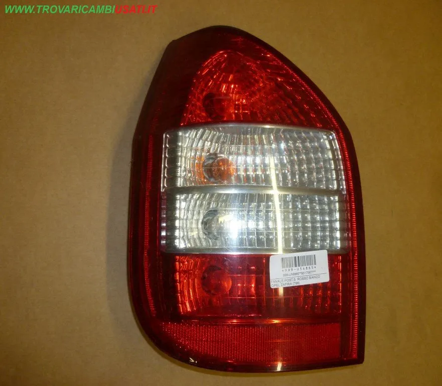 FANALE POST.S. ROSSO BIANCO OPEL ZAFIRA (T98)