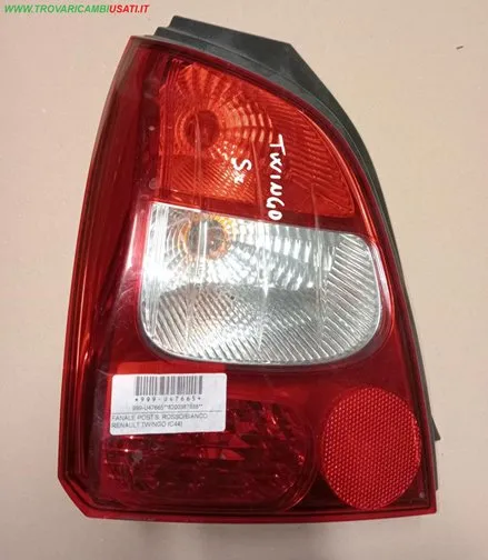FANALE POST.S. ROSSO/BIANCO RENAULT TWINGO (C44)