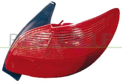 FANALE POST.S.(versione fino al 04/2003, con luci orizzontali) PEUGEOT - 206 - 1998 > 2009 CODICE/I: PG0094154 OE 6350P1