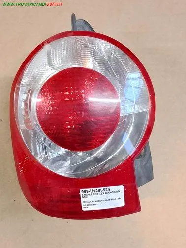 FANALE POST.SX BIANCO/ROSSO