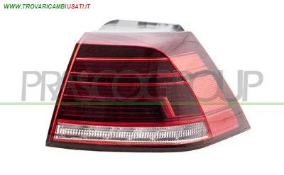 FANALE POSTERIORE DESTRO-CON PORTALAMPADA-ESTERNO-LED