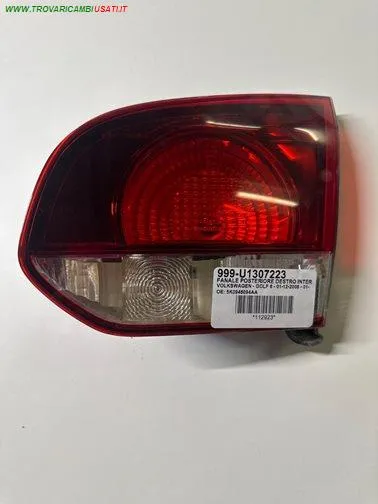 FANALE POSTERIORE DESTRO INTERNO FUME'-SENZA PORTALAMPADA (VERSIONE HELLA)