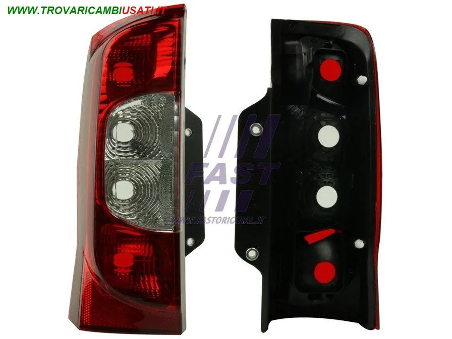 FANALE POSTERIORE FIAT FIORINO 07> SX COMBI PORTELLO