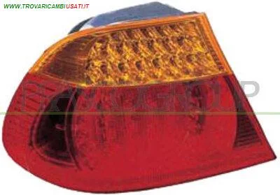FANALE POSTERIORE SINISTRO-ESTERNO-SENZA PORTALAMPADA-ROSSO-ARANCIO-LED BMW - SERIE 3 E46 BERLINA 2001 > 2005 CODICE/I: OE 63216937449 BM0224184