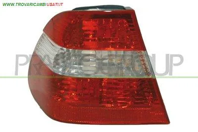 FANALE POSTERIORE SINISTRO-ESTERNO-SENZA PORTALAMPADA-BIANCO-ROSSO MOD. 4 PORTE BMW - SERIE 3 E46 TOURING 2001 > 2005 CODICE/I: BM0184155 BM0204154 OE 63216946536