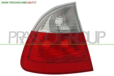 FANALE POSTERIORE SINISTRO-ESTERNO-SENZA PORTALAMPADA-BIANCO-ROSSO MOD. STATION WAGON BMW - SERIE 3 E46 TOURING 2001 > 2005 CODICE/I: BM0184198 BM0204174 OE 63216900473