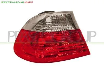 FANALE POSTERIORE SINISTRO-ESTERNO-SENZA PORTALAMPADA-BIANCO-ROSSO MOD. COUPE' BMW - SERIE 3 E46 BERLINA 2001 > 2005, BMW - SERIE 3 E46 COUPE 1999 > 2003 CODICE/I: BM0184174 OE 63218383825