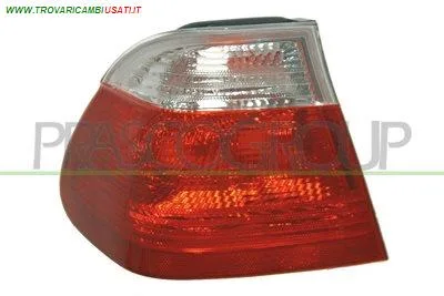 FANALE POSTERIORE SINISTRO-ESTERNO-SENZA PORTALAMPADA MOD. 4 PORTE-BIANCO-ROSSO BMW - SERIE 3 E46 TOURING 2001 > 2005 CODICE/I: OE 63216946535 BM0184156 BM0204153