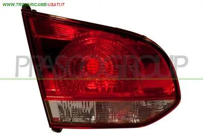 FANALE POSTERIORE SINISTRO-INTERNO-ROSSO-BIANCO-SENZA PORTALAMPADA-VERSIONE VALEO