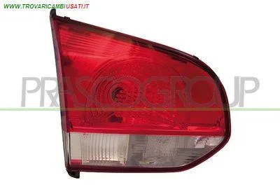 FANALE POSTERIORE SINISTRO-INTERNO-ROSSO-BIANCO-SENZA PORTALAMPADA-VERSIONE HELLA