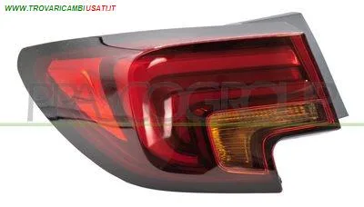 FANALE POSTERIORE SINISTRO-SENZA PORTA-LAMPADA-ESTERNO MOD. 5 PORTE-LED