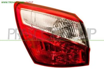 FANALE POSTERIORE SINISTRO-SENZA PORTALAMPAD-LED NISSAN - QASHQAI - 2010 > 2014 CODICE/I: OE 26555BR00A OE 26555BR00B 2651707807 2651706302 26555BR00B 44175 DS7114154