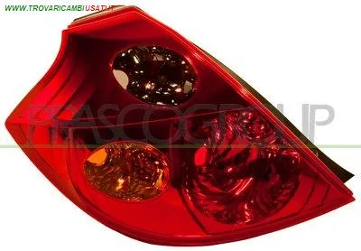 FANALE POSTERIORE SINISTRO-SENZA PORTALAMPADA MOD. 5 PORTE