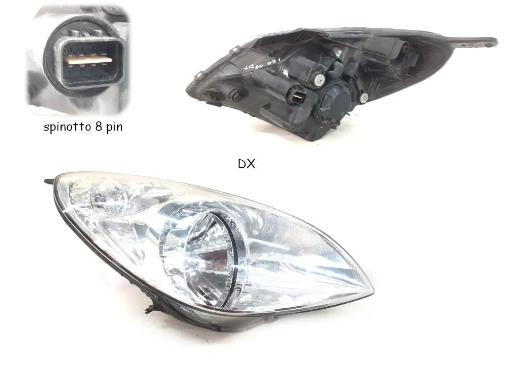 FARO ANTERIORE DESTRO con codice 921021J010 da HYUNDAI i20 1° Serie (08>14)