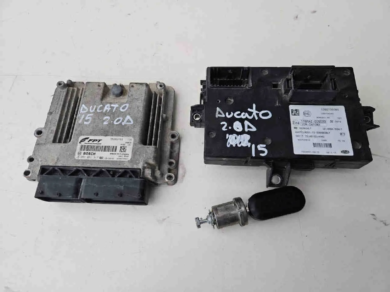 Kit Centralina Motore FIAT Ducato 5° Serie Restyling del 2014 - 2016  CODICE RICAMBIO : 55262753