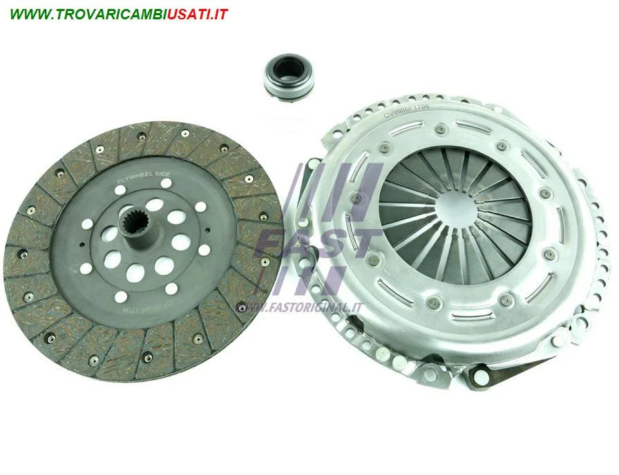 FRIZIONE CITROEN BERLINGO 08> CON CUSCINETTO 1.6HDI CITROEN - BERLINGO MONOVOLUME - 2008 > 2018, CITROEN - BERLINGO VAN - 2008 > 2018, CITROEN - C2 - 2008 > ... CODICE/I: FT64116 OE 2052F3
