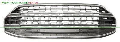 GRIGLIA PARAURTI ANTERIORE-CENTRALE-NERA-CON MODANATURA CROMATA FORD -  ECO SPORT - 2014 > 2017 CODICE/I: FD7502120 FD7502130 OE 1833740