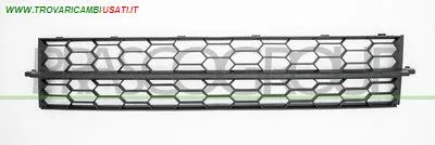 GRIGLIA PARAURTI ANTERIORE-CENTRALE-NERA-GOFFRATA