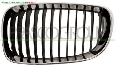 GRIGLIA RADIATORE SINISTRA-CROMATA-NERA BMW - SERIE 1 E81 3 PORTE - 2007 > 2012, BMW - SERIE 1 E82 COUPE - 2007 > 2013, BMW - SERIE 1 E87 5 PORTE - 2007 > 20... CODICE/I: OE 51137166439 BM1212004