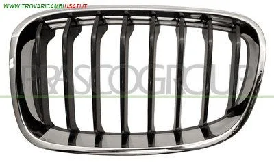 GRIGLIA RADIATORE SINISTRA-CROMATA-NERA MOD. SPORT BMW - SERIE 1 F20 5 PORTE - 2011 > 2015, BMW - SERIE 1 F21 3 PORTE - 2012 > 2015 CODICE/I: BM1232024 OE 51137262117