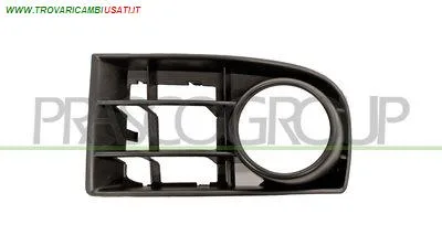 GRIGLIA SINISTRA PARAURTI ANTERIORE-CON SEDE FENDI-(2 BARRETTE) MOD. 2.0 TDI/FSI