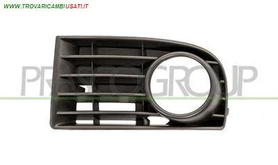 GRIGLIA SINISTRA PARAURTI ANTERIORE-CON SEDE FENDI-(4 BARRETTE) MOD. 2.0 TDI/FSI