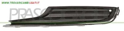 GRIGLIA SINISTRA PARAURTI ANTERIORE-INFERIORE-NERA-GOFFRATA-CON MODANATURA CROMATA VOLKSWAGEN - GOLF 7 - 2012 > 2017, VOLKSWAGEN - GOLF 7 VARIANT - 2013 > 2017 CODICE/I: VG4002136 OE 5G0854661RYP