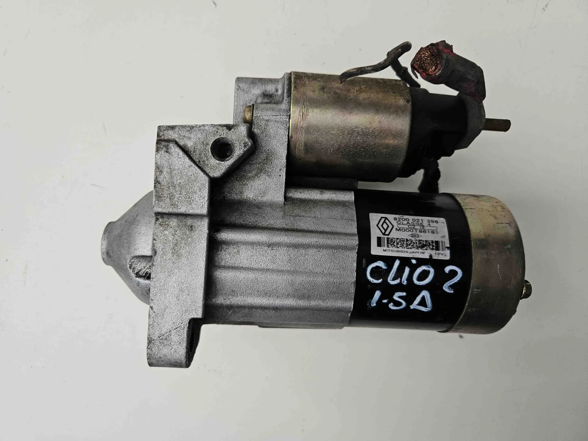 Motorino d' avviamento RENAULT Clio Serie (01>05) del 2001 - 2005 CODICE RICAMBIO : 8200021396