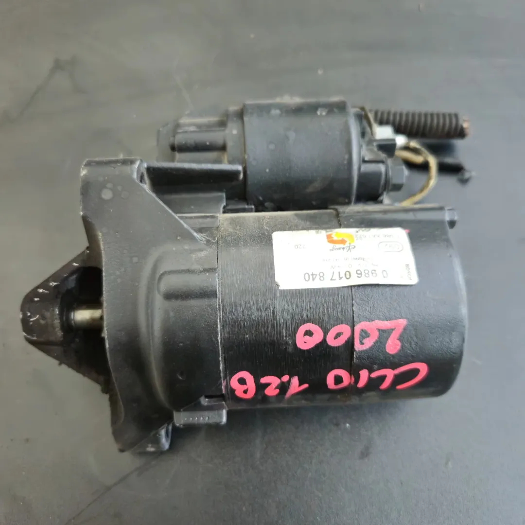 Motorino d' avviamento RENAULT Clio Serie (99>01) del 1999 - 2001 CODICE RICAMBIO : 0986017840