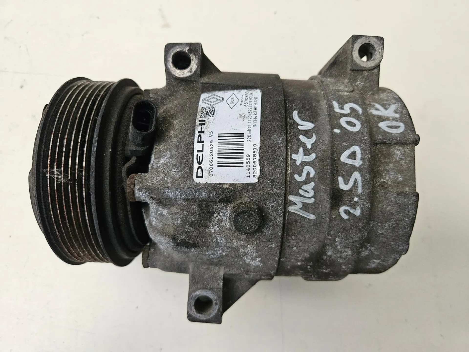 Compressore A/C RENAULT Master 3° Serie del 2003 - 2010 CODICE RICAMBIO : 1140559