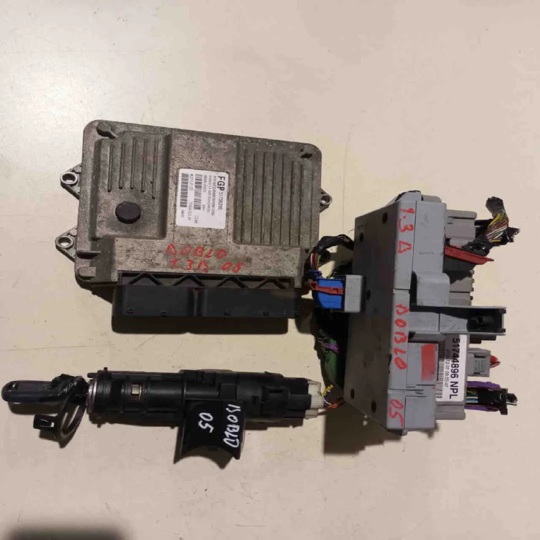 Kit Centralina Motore FIAT Doblò Serie (00>05) del 2000 - 2005 CODICE RICAMBIO : fgp 51758210