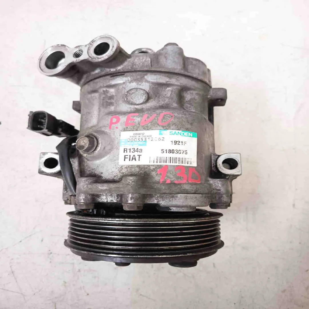 Compressore Aria Condizionata FIAT Grande Punto 3° Serie del 2012 CODICE RICAMBIO : 1921f