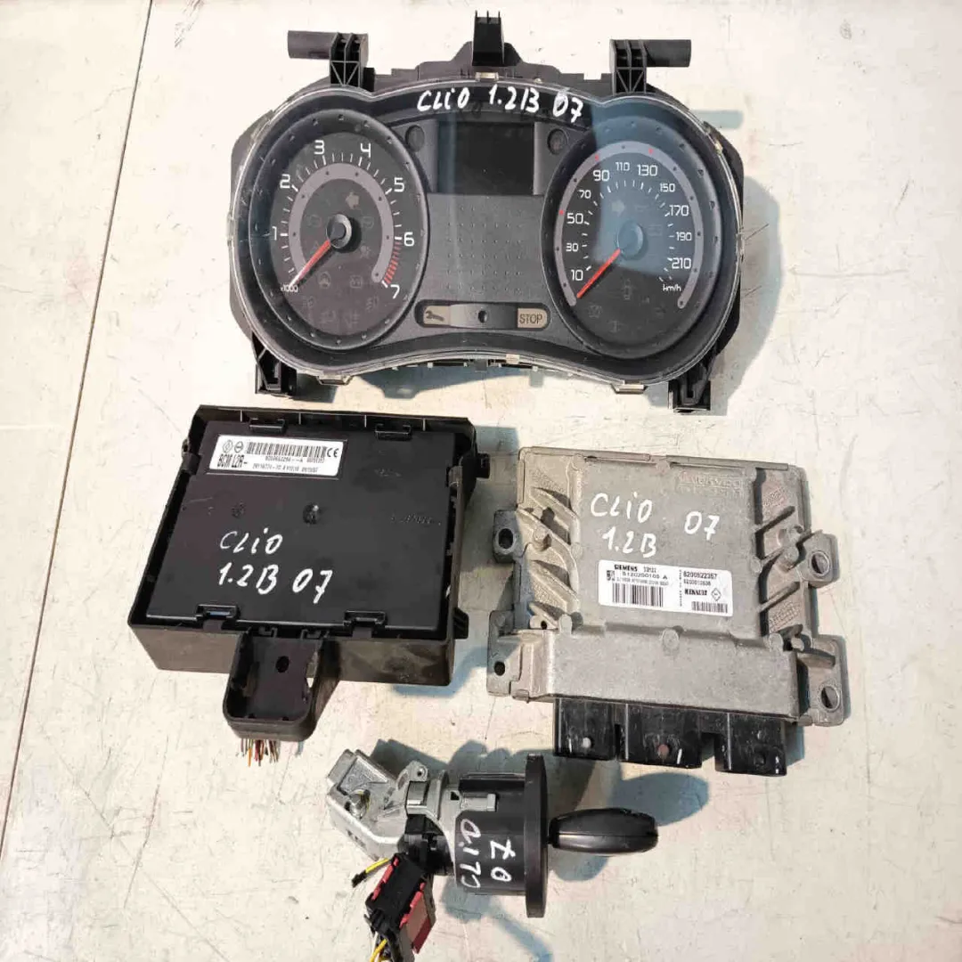 Kit Centralina Motore RENAULT Clio Serie (04>08) del 2004 - 2008 CODICE RICAMBIO : s120200105