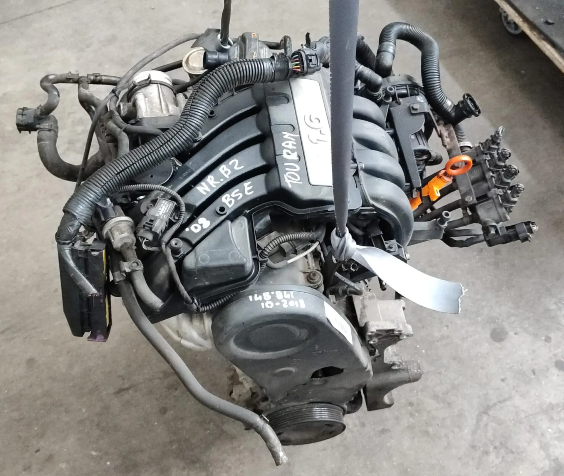 Motore VOLKSWAGEN Touran 2° Serie del 2007 - 2010 CODICE RICAMBIO : BSE