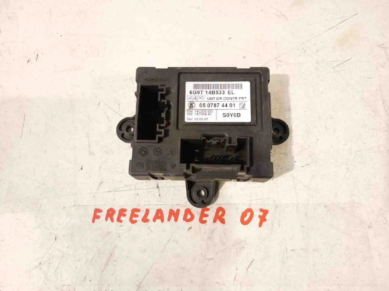 Centralina porta DX passeggero LAND ROVER Freelander 3° Serie del 2006 - 2011 CODICE RICAMBIO : 6g9t14b533el