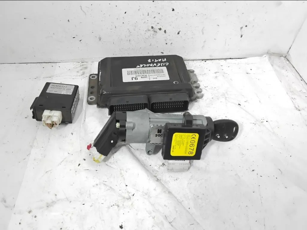 KIT CENTRALINA MOTORE con codice 96801808 5WY5451B 96408390 da CHEVROLET Matiz 3° Serie 1.0 B benzina 1 (05>07)