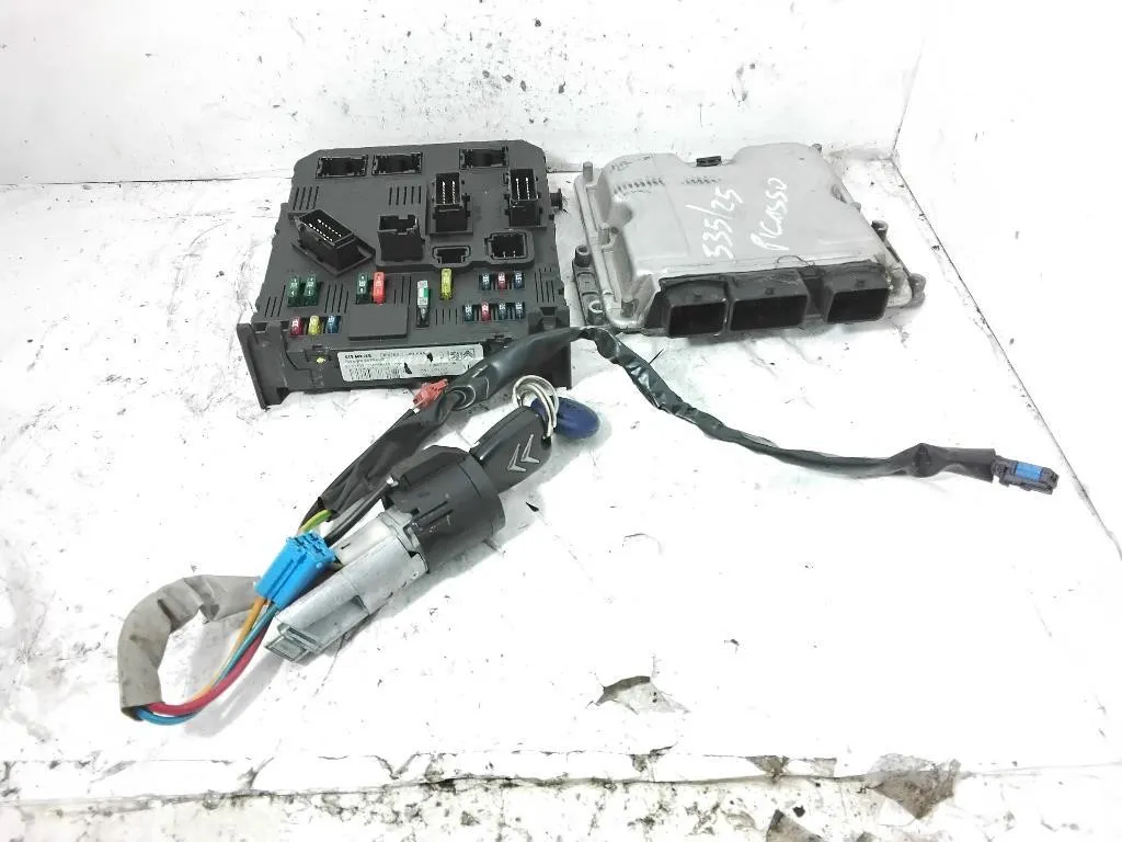 KIT CENTRALINA MOTORE con codice 0281011521 9651593480 da CITROEN Xsara Picasso 2° Serie DW10TD/RHY diesel 1997 (03>06)