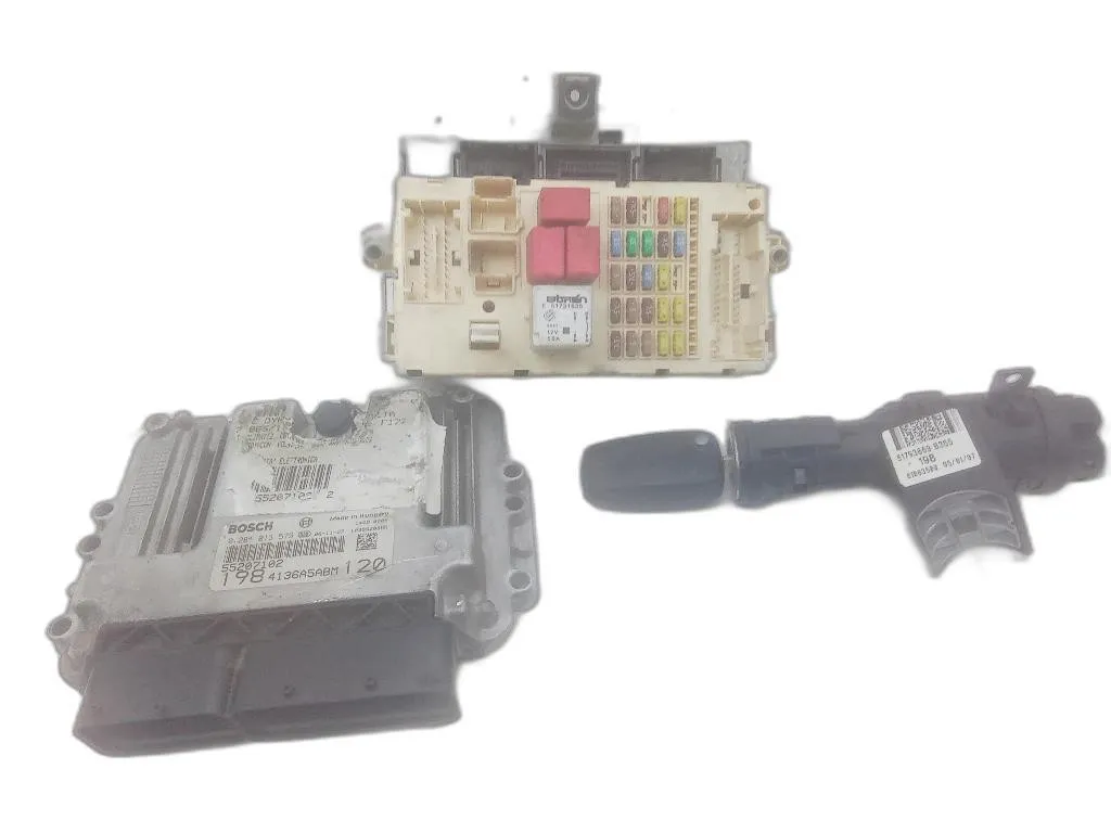KIT CENTRALINA MOTORE con codice 0281013579 55207102 da FIAT Bravo 2° Serie 192A8000 diesel 1910 (07>10)