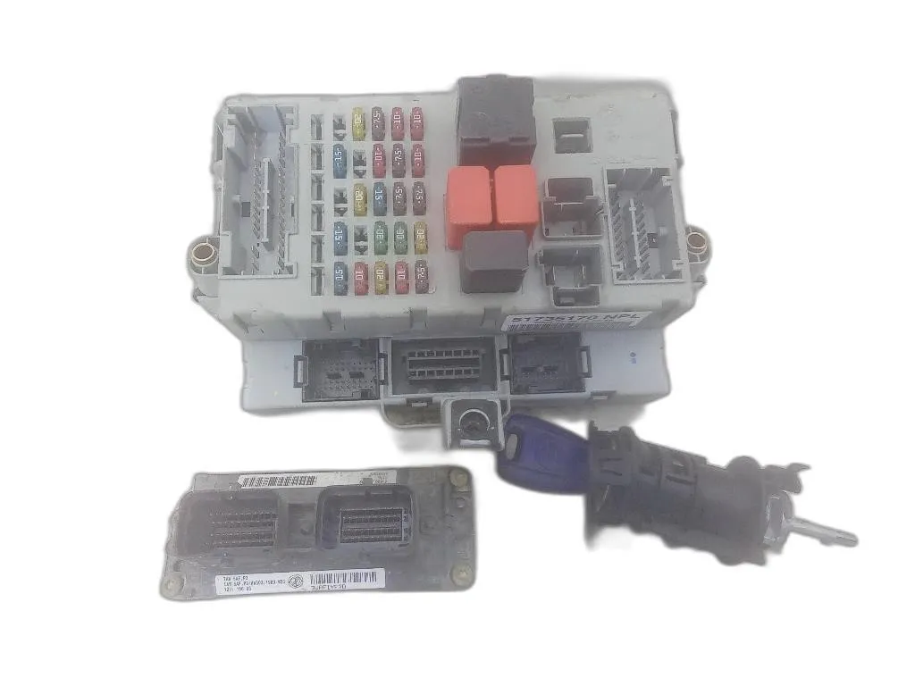 KIT CENTRALINA MOTORE con codice IAW5AF.P3 55187377 51735170 da FIAT Punto Classic 188A4000 benzina 1242 (05>10)