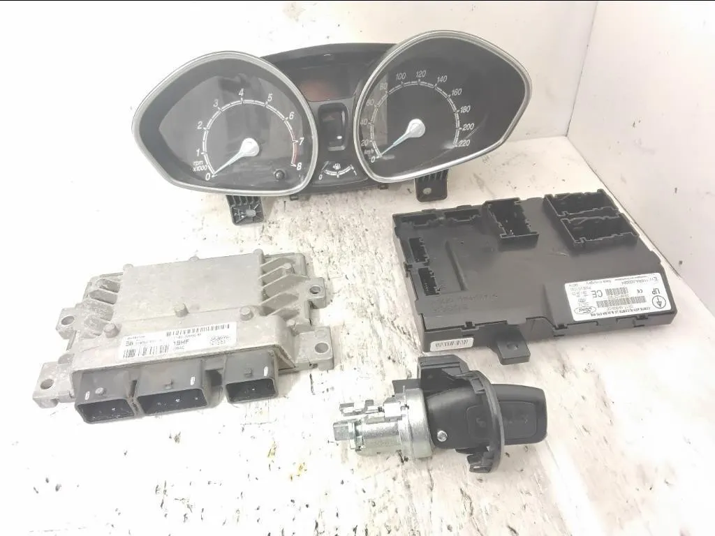 KIT CENTRALINA MOTORE con codice C1BG-12A650-BF S180047051 DN1T-15K600-CE da FORD Fiesta 6° Serie RTJB/D bifuel/gas 1388 (08>17)
