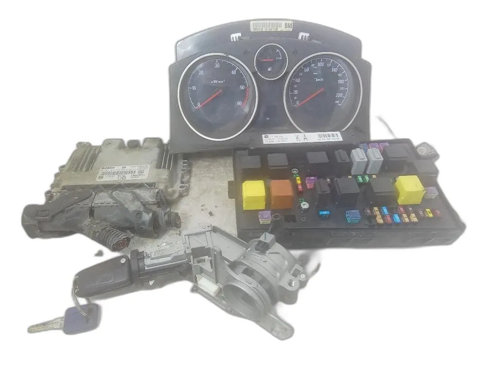 KIT CENTRALINA MOTORE con codice 0281012694 55560810 13250232 da OPEL Astra H Berlina 2° serie Z17DTH diesel 1686 (07>)