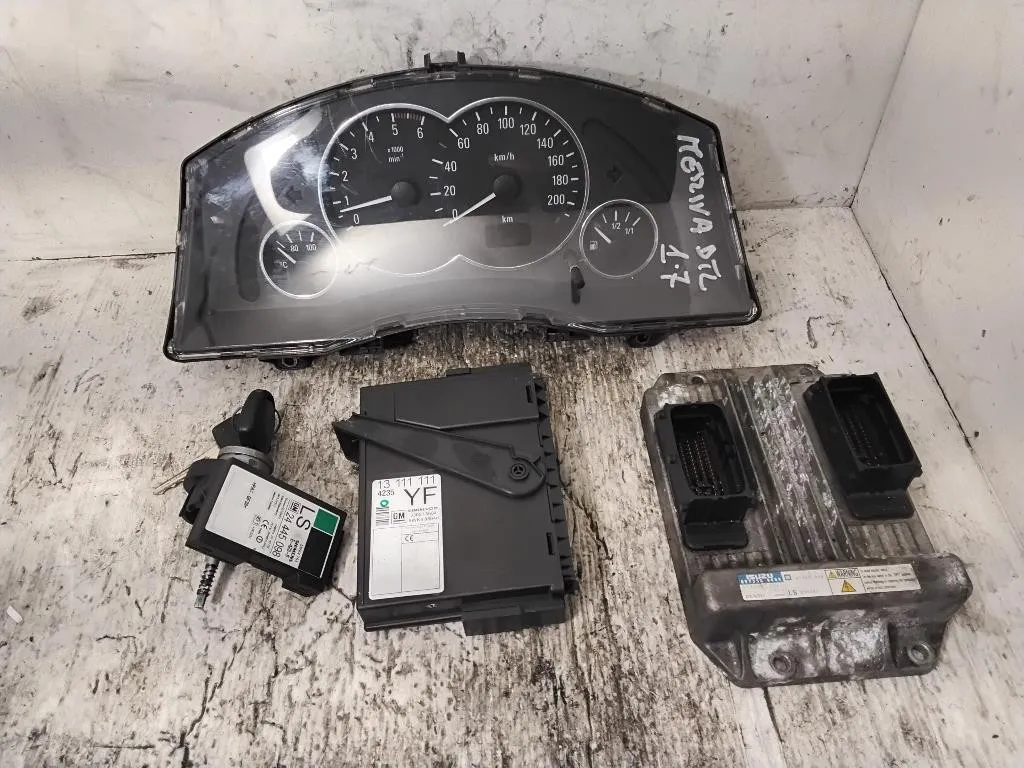 KIT CENTRALINA MOTORE con codice 897350-9485 97350948 13140265MN da OPEL Meriva 1° Serie Z17DTH diesel 1686 (03>06)