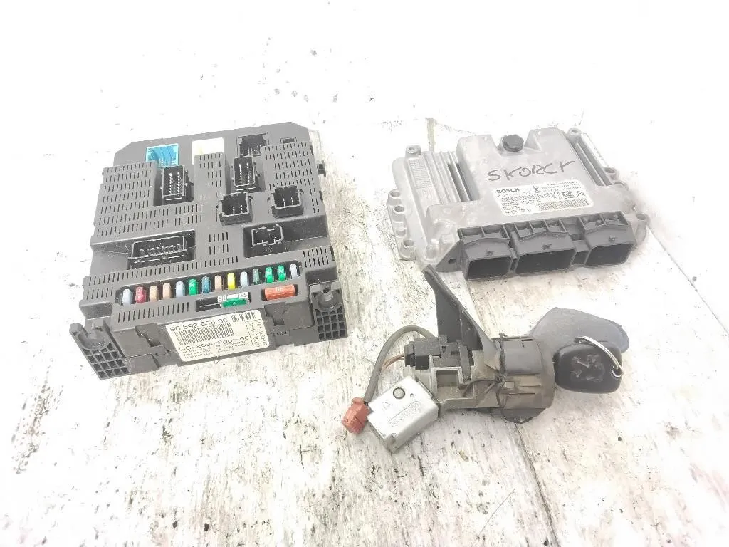 KIT CENTRALINA MOTORE con codice 0281012529 9663475880 9659285580 da PEUGEOT 207 1° Serie DV4TD diesel 1398 (06>09)