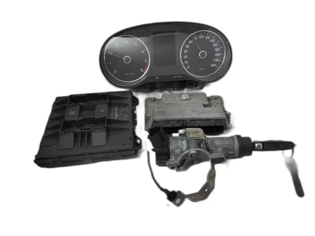 KIT CENTRALINA MOTORE con codice 03e906019b 5WA11001 6R09370861H da VOLKSWAGEN Polo 5° Serie 1.2 B benzina 1 (09>17)