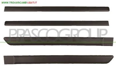 KIT MODANATURE PORTA-(4 PEZZI) FIAT - PANDA - 2003 > 2011 CODICE/I: OE 735518752 FT1221400 FT1221403